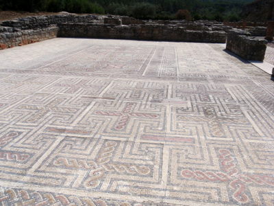 Floor Tile of a Nobelman's Home.